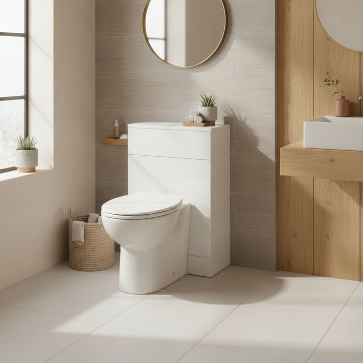 Belmond White Gloss WC Unit Pack