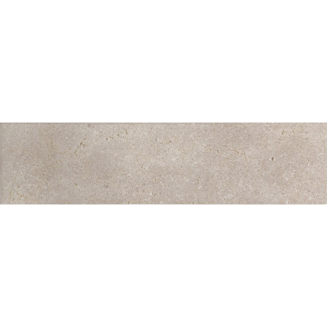 Globe Beige Base 7.5 x 30cm Rectified White Body Wall Tile - 0.59sqm perbox