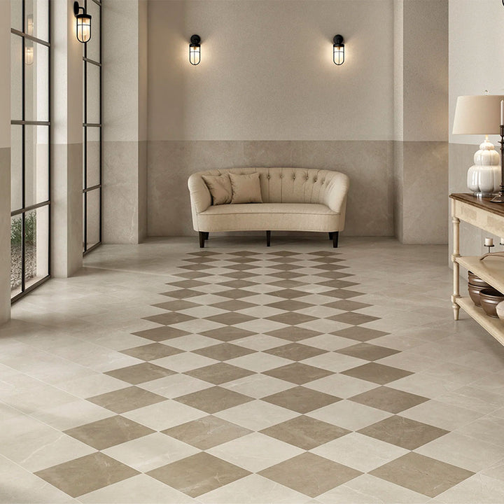 Pulpis Taupe 30x30 stone effect porcelain tile