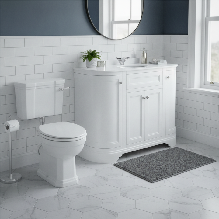 Ideal Standard Waverley Low Level Toilet and Kingsbury 1200mm Vanity Deal