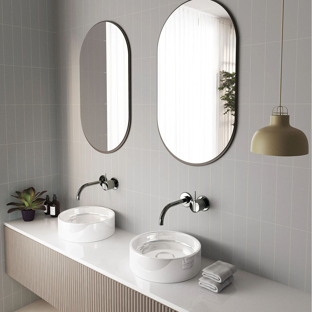Van Gris 7.5 x 30cm Matt White Body Wall Tile - 0.59sqm perbox
