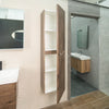 Camden 1500mm Wall Mounted Storage Cabinet - Chestnut