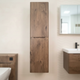 Camden 1500mm Wall Mounted Storage Cabinet - Chestnut