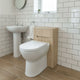 Camden 500mm WC Unit Pack - Bardolino Oak