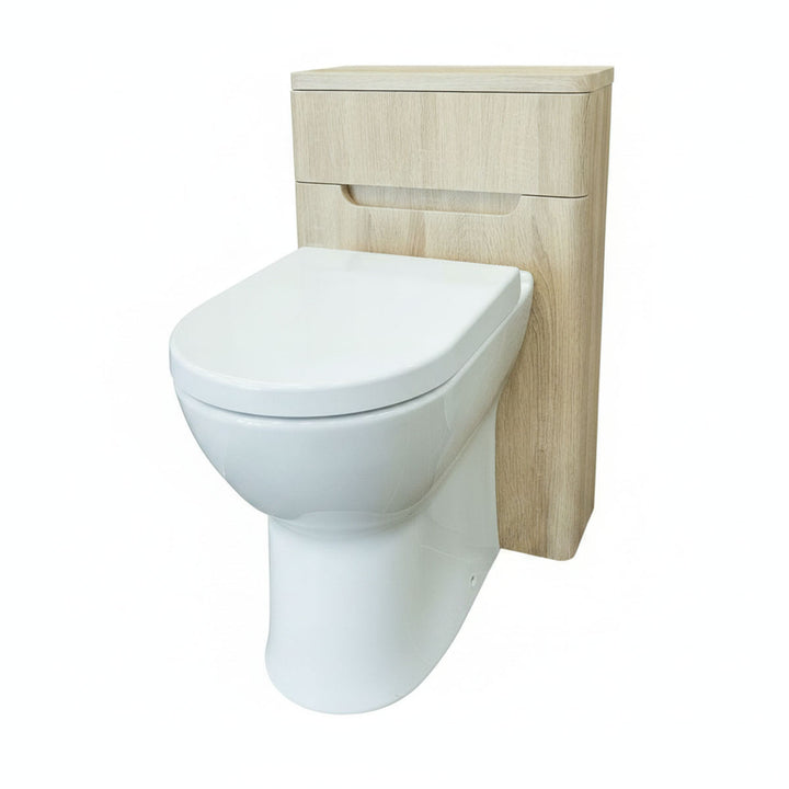 Camden 500mm WC Unit Pack - Bardolino Oak