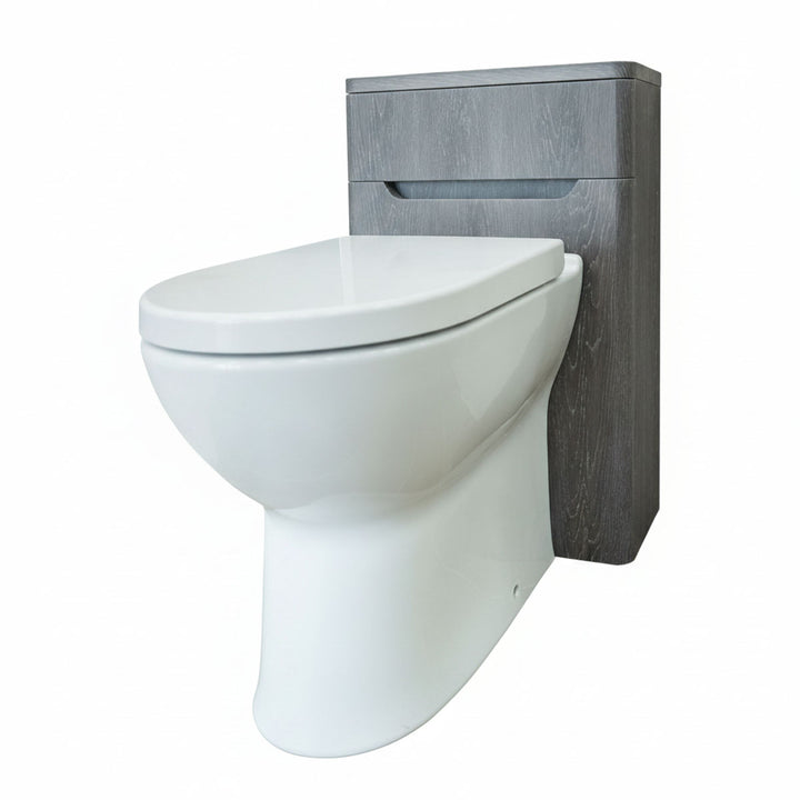 Camden 500mm WC Unit Pack - Graphite Oak