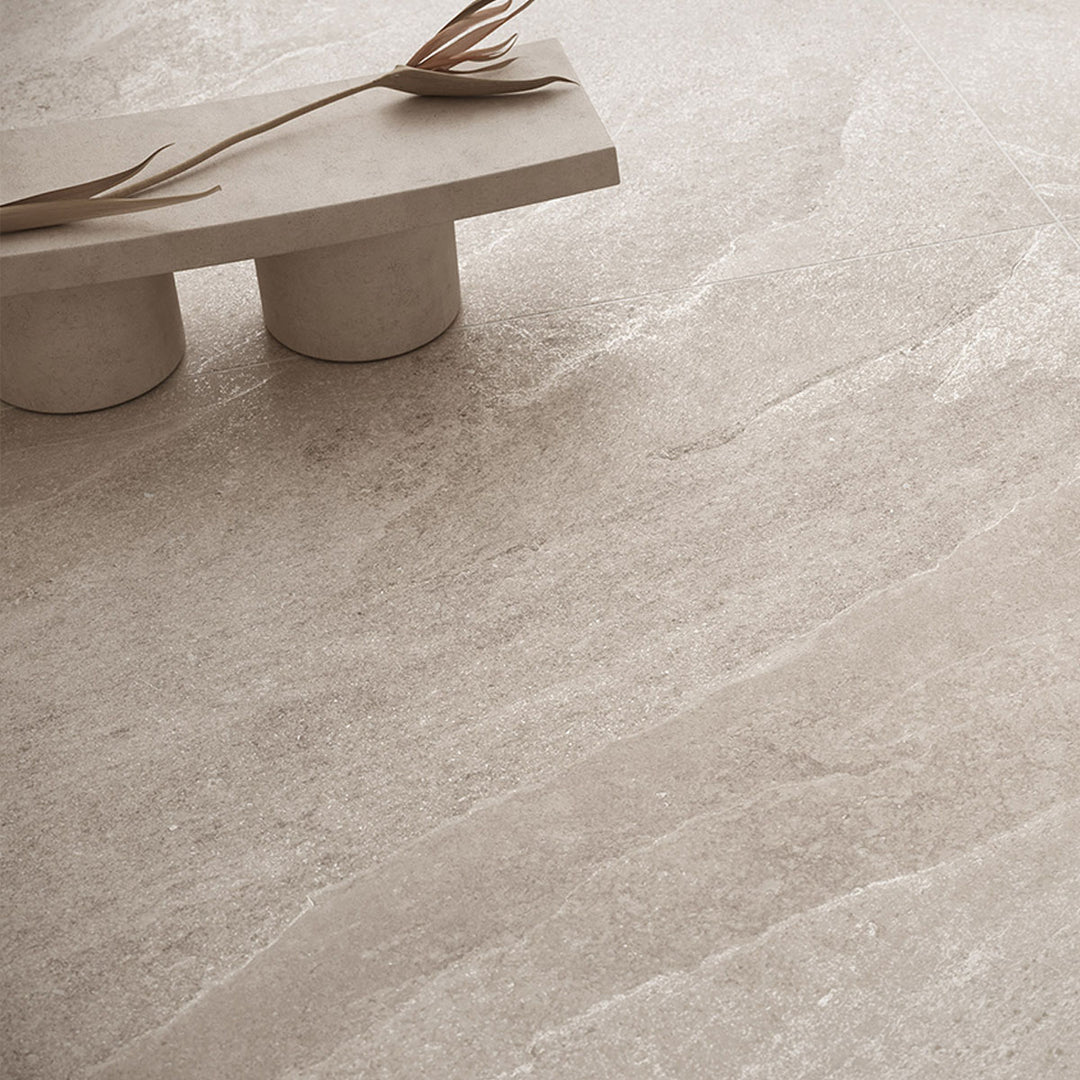 Liv Zanzibar Cream Matt 59.8 x 59.8cm Rectified Matt Porcelain Tile - 1.07sqm perbox