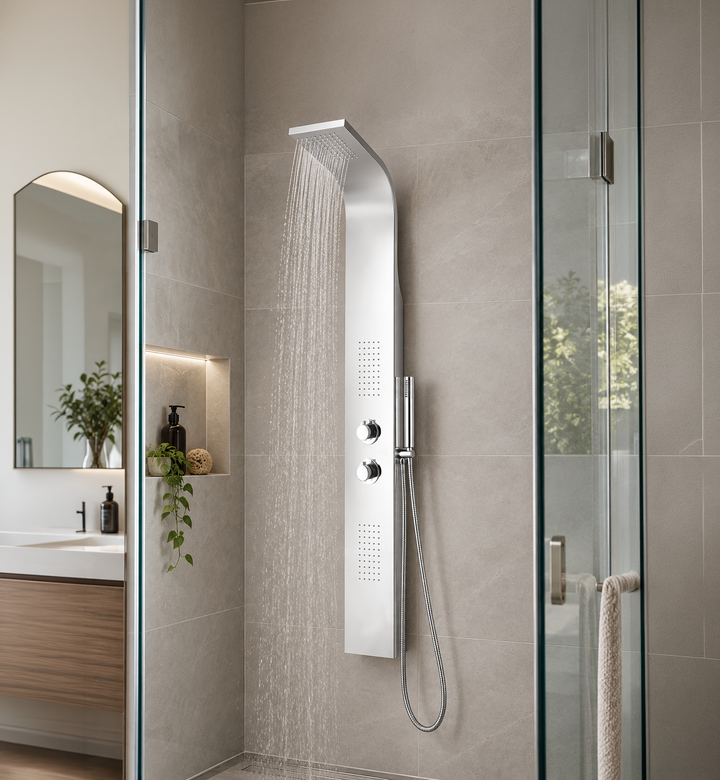 Eliseo Ricci Vesu Shower Tower - Chrome