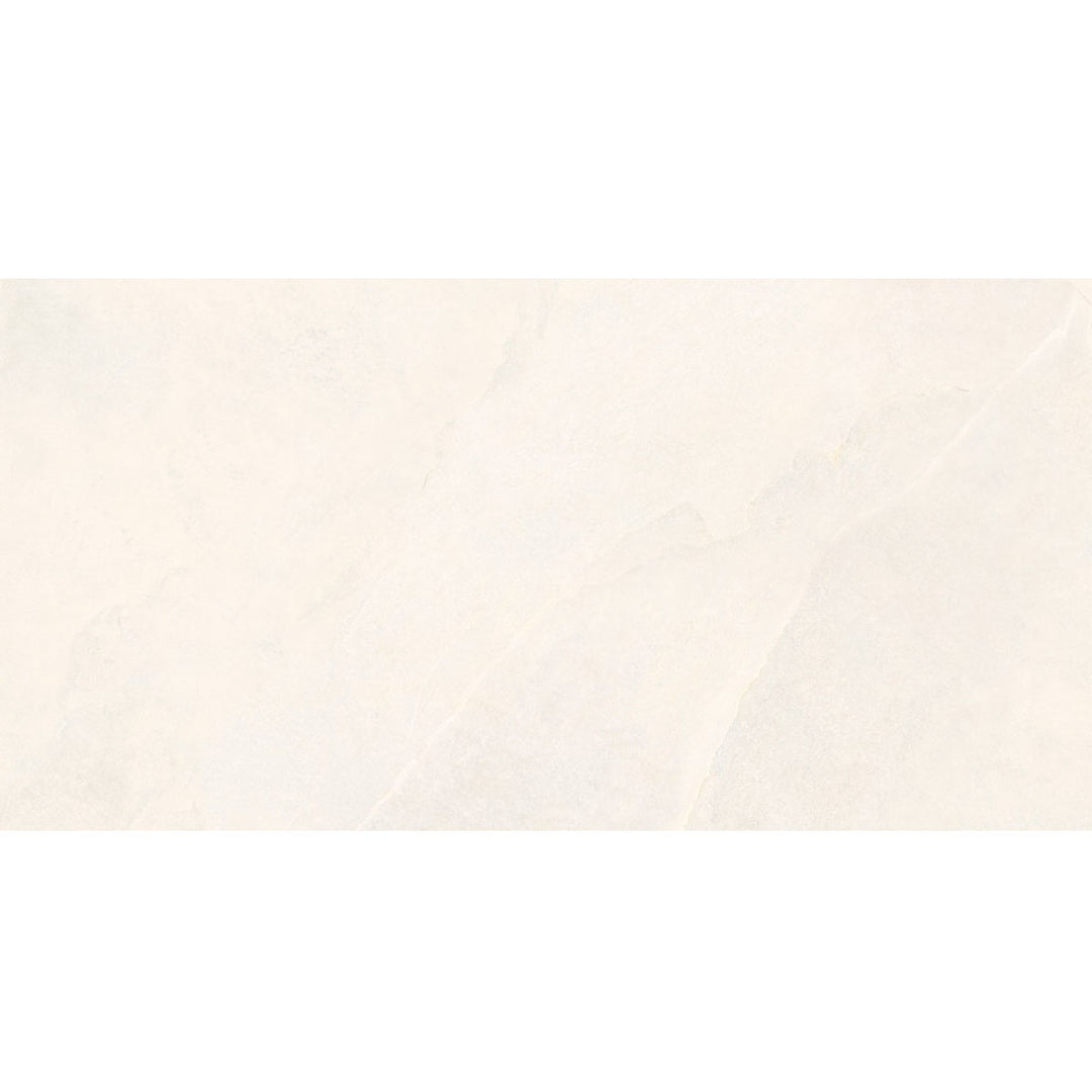 Stone White Matt 60 x 120cm Rectified Porcelain Tile - 1.44 sqm perbox