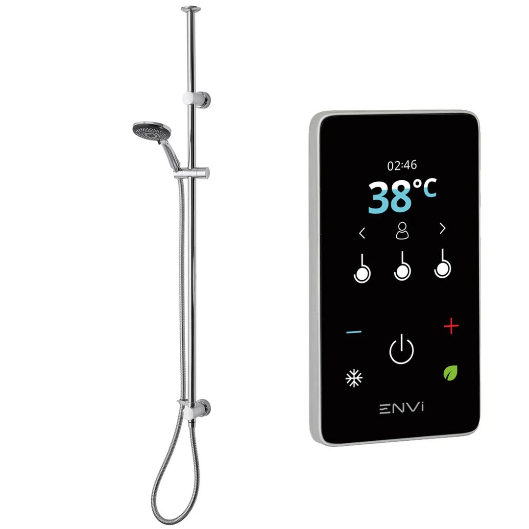 Triton ENVi Electric 9.0KW Shower with Ceiling Kit - Chrome