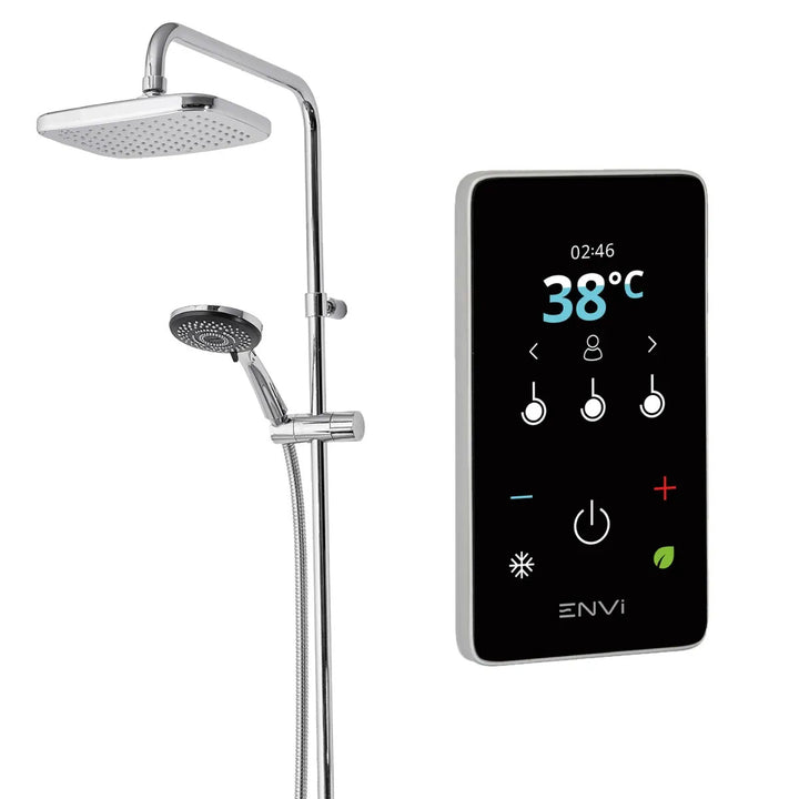 Triton ENVi Electric 9.0KW DuElec Shower - Chrome