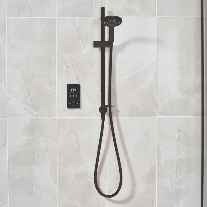 Triton ENVi Electric 10.5KW Shower with Rail Kit - Black