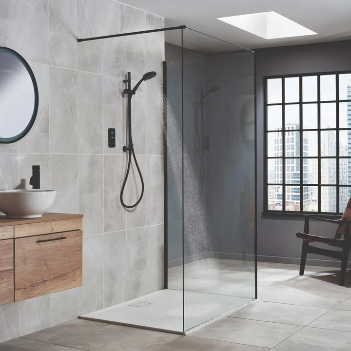 Triton ENVi Electric 9.0KW Shower with Rail Kit - Black