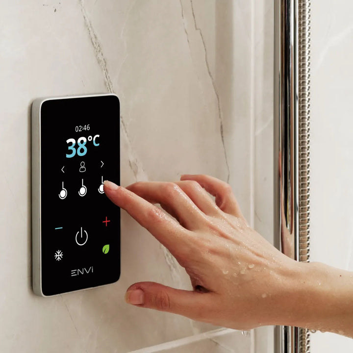 Triton ENVi Electric 9.0KW Shower with Rail Kit - Black