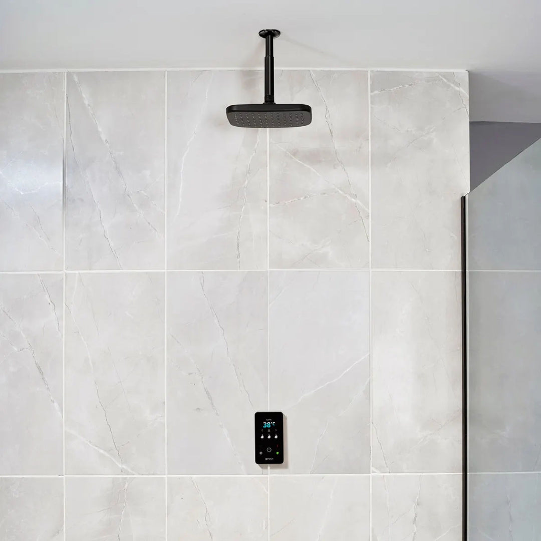 Triton ENVi Electric 9.0kW Shower with Fixed Head - Black