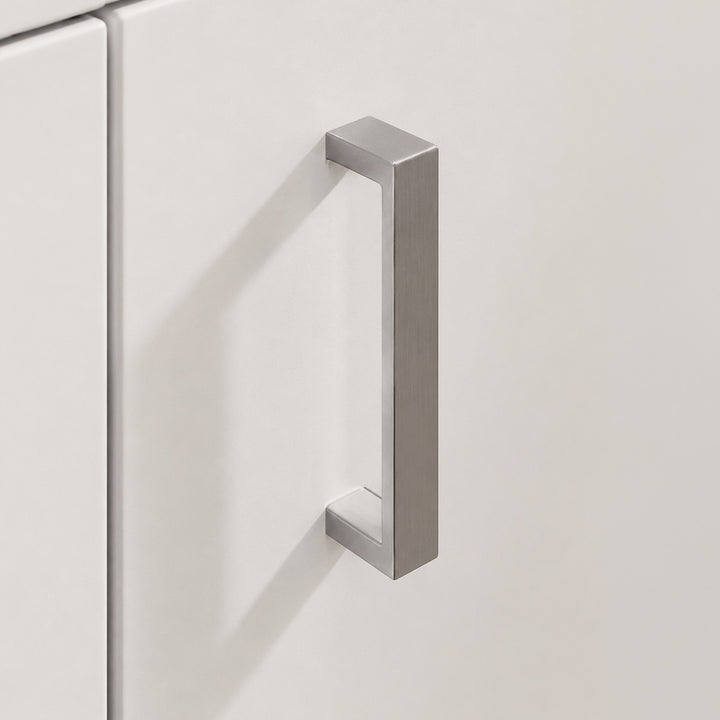 Replacement D-Bar Handle 96mm Centres for Bathroom Furniture VTY750