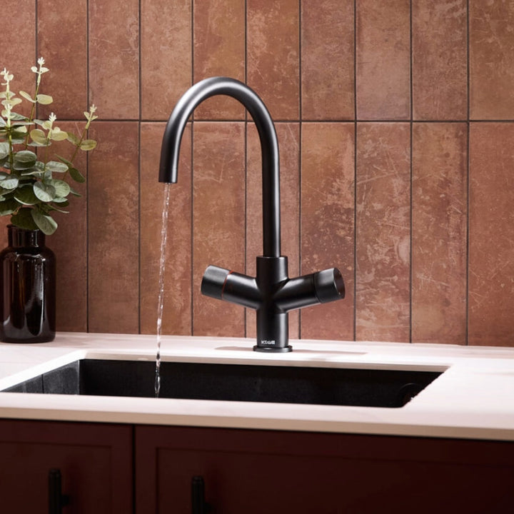 3 in 1 Boiling Water Tap Only U Spout - Black