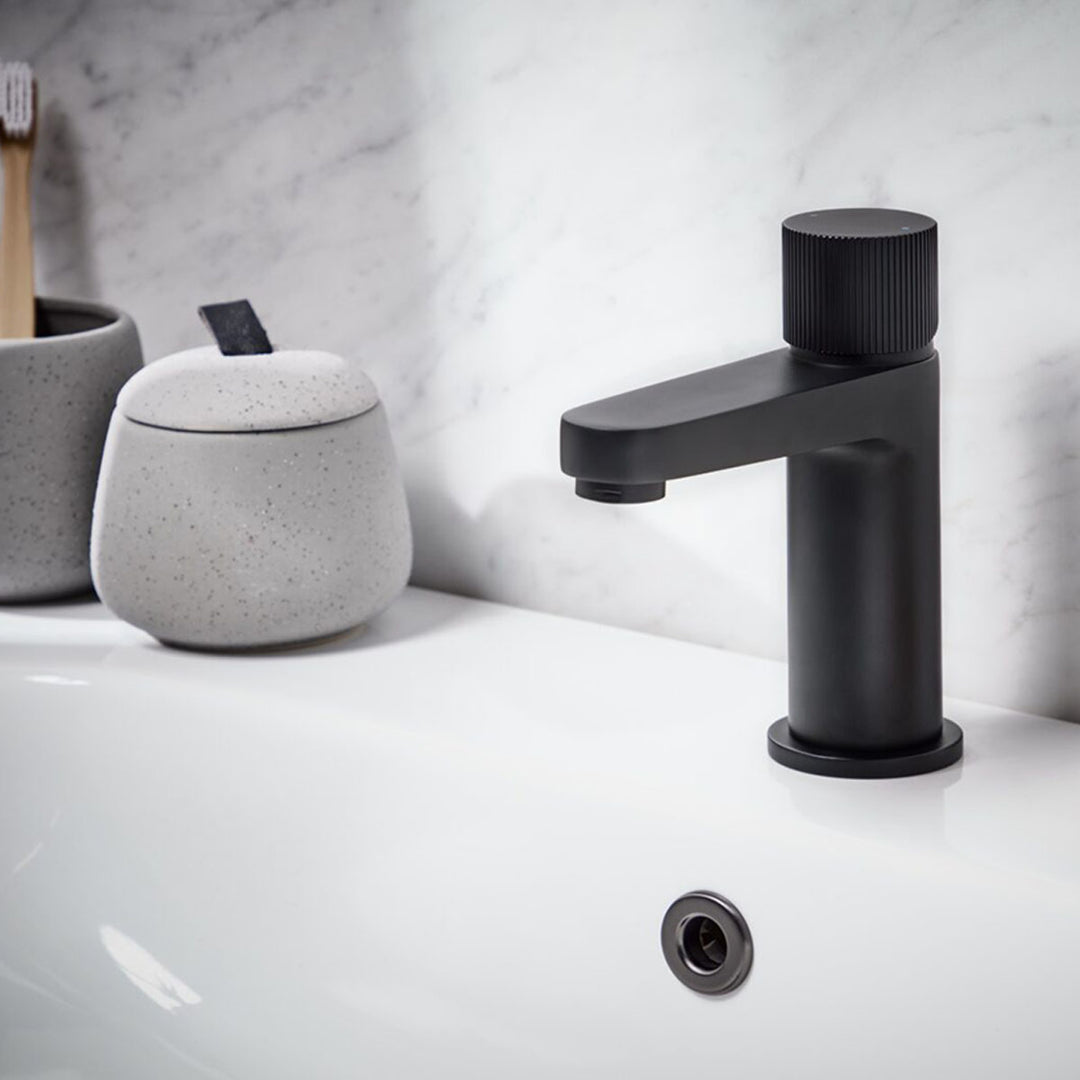 Flauto Mini Basin Tap - Black