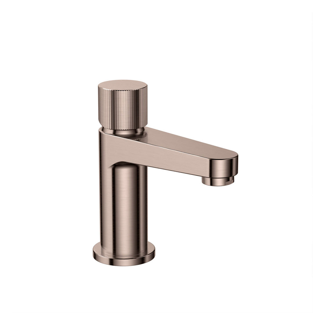 Flauto Mini Basin Tap - Brushed Bronze