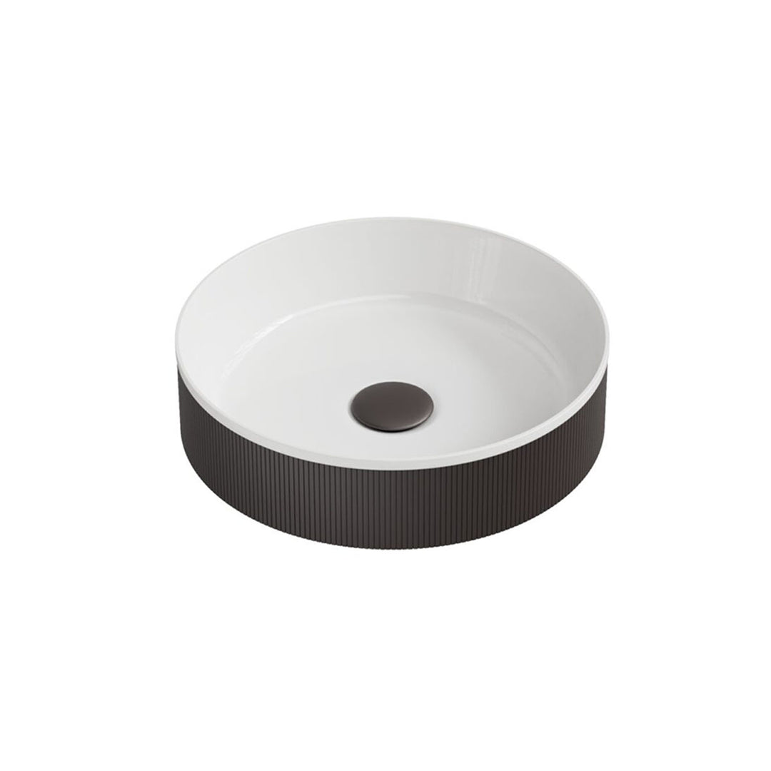 Flauto 360mm Countertop Basin - Black