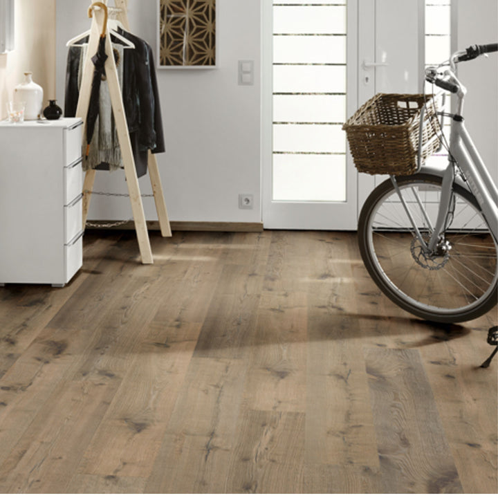 Hare Tegernsee Oak Long &amp; Wide Plank Laminate Flooring - 2003 x 245 x 12mm - 1.96sqm Per Pack
