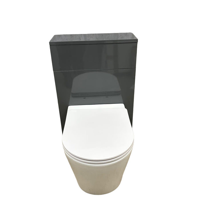 Lux Anthracite Grey WC Unit Pack