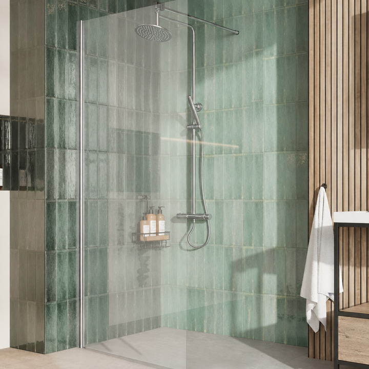 Kiimat 8motion 8mm Side Panel 700mm x 2000mm - Chrome