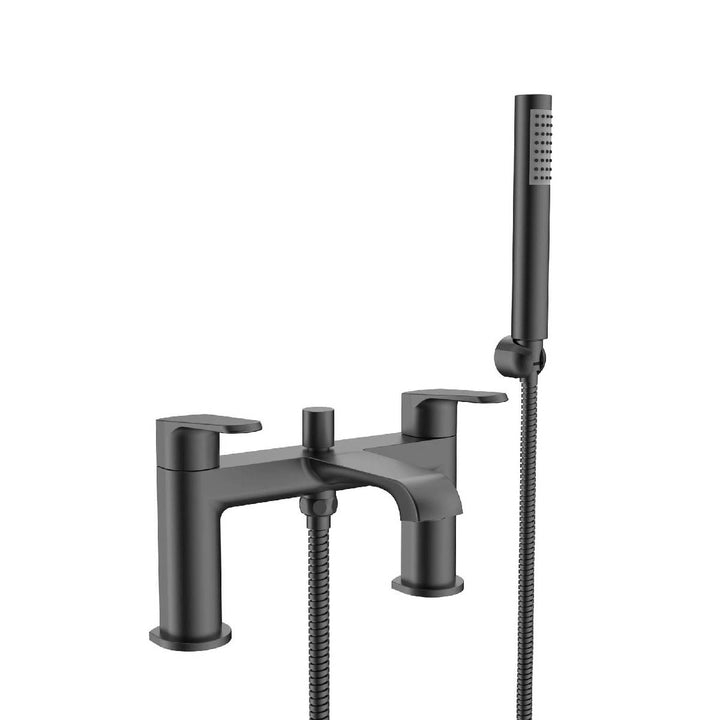 Eliseo Ricci Daytona bath shower mixer tap in gunmetal finish