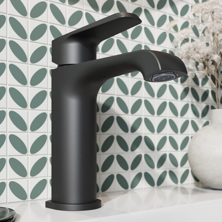 Eliseo Ricci Daytona Mono Basin Mixer - Matt Black