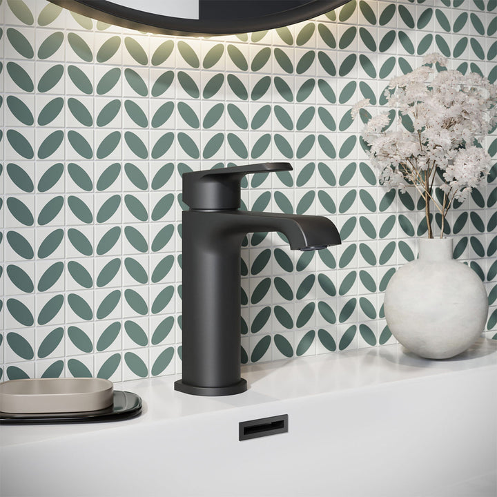 Eliseo Ricci Daytona Mono Basin Mixer - Matt Black