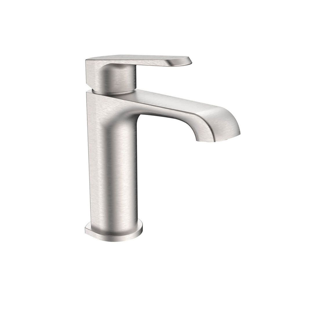 Eliseo Ricci Daytona mono basin mixer tap in brushed nickel finish