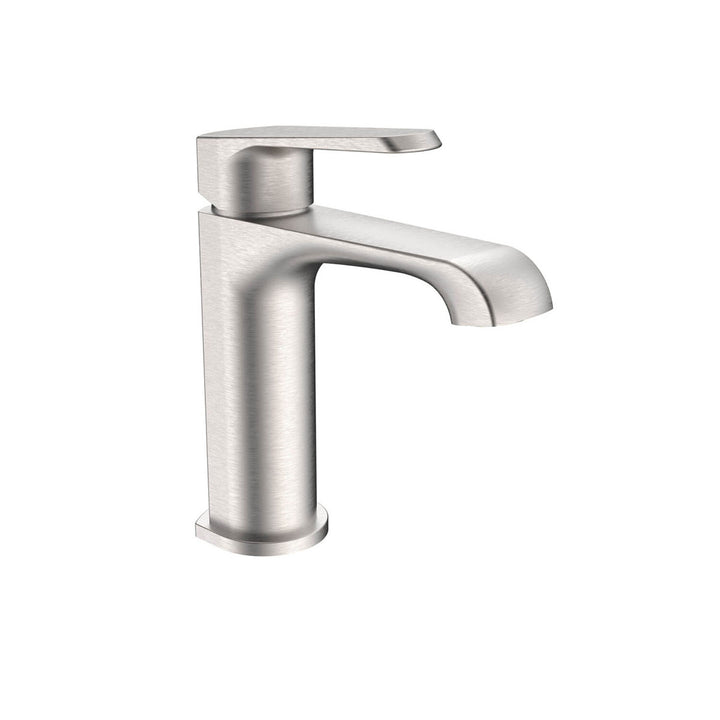 Eliseo Ricci Daytona mono basin mixer tap in brushed nickel finish