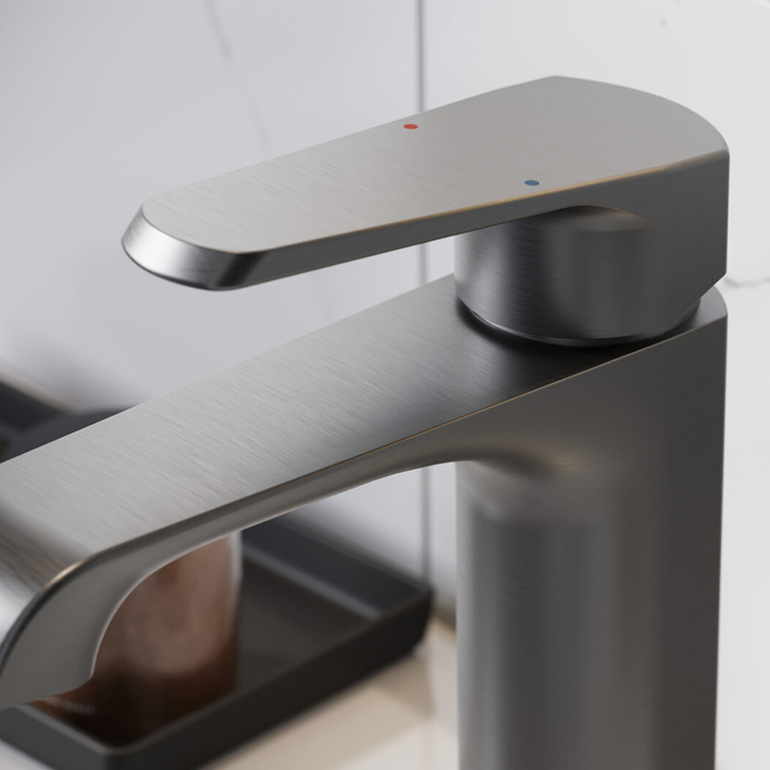 Eliseo Ricci Daytona Mono Basin Mixer - Gunmetal