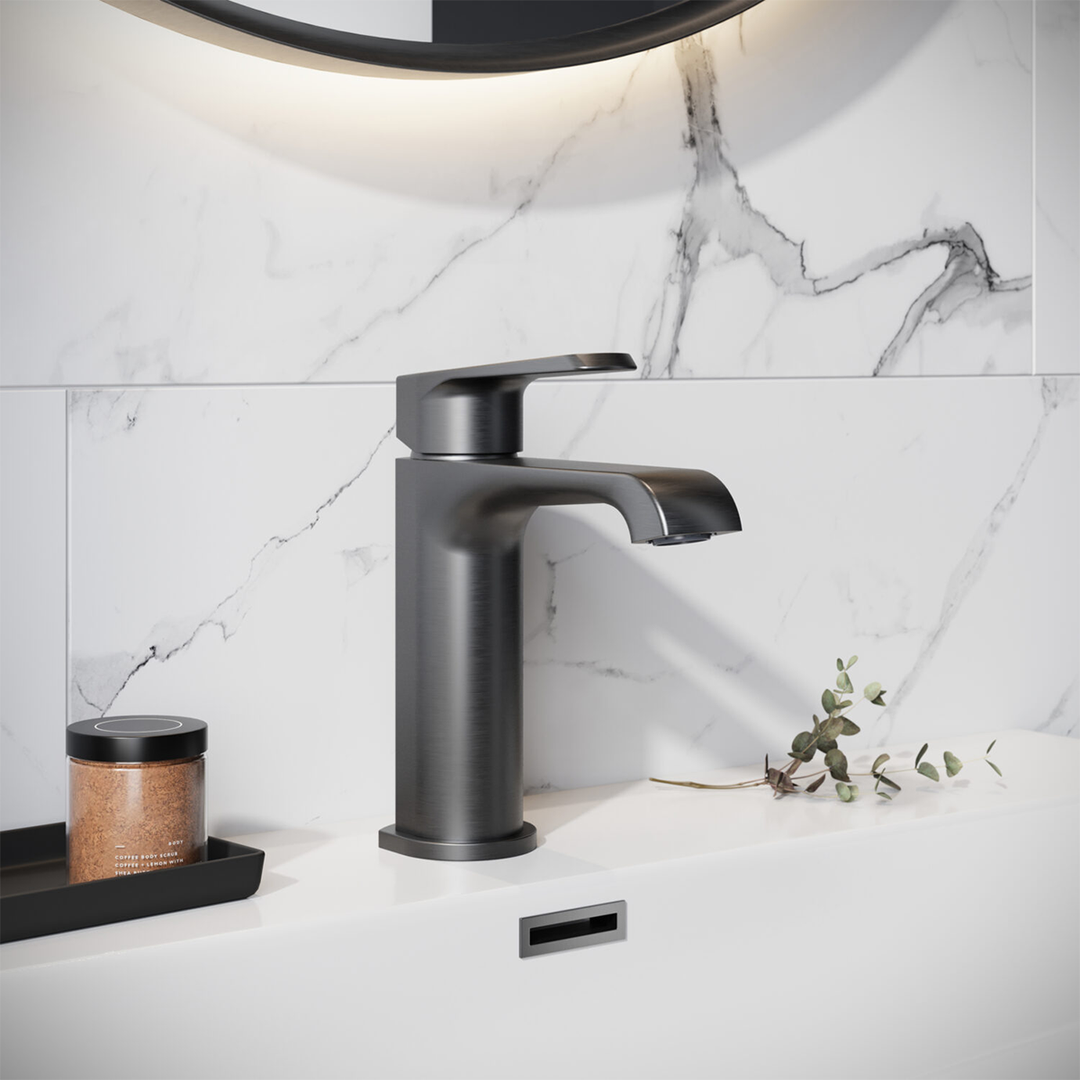 Eliseo Ricci Daytona Mono Basin Mixer - Gunmetal