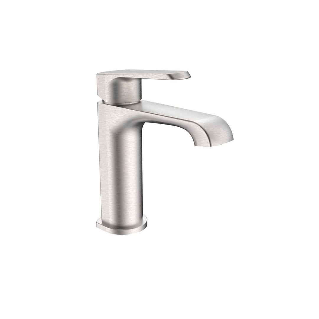 Eliseo Ricci Daytona mini mono basin mixer tap in brushed nickel finish
