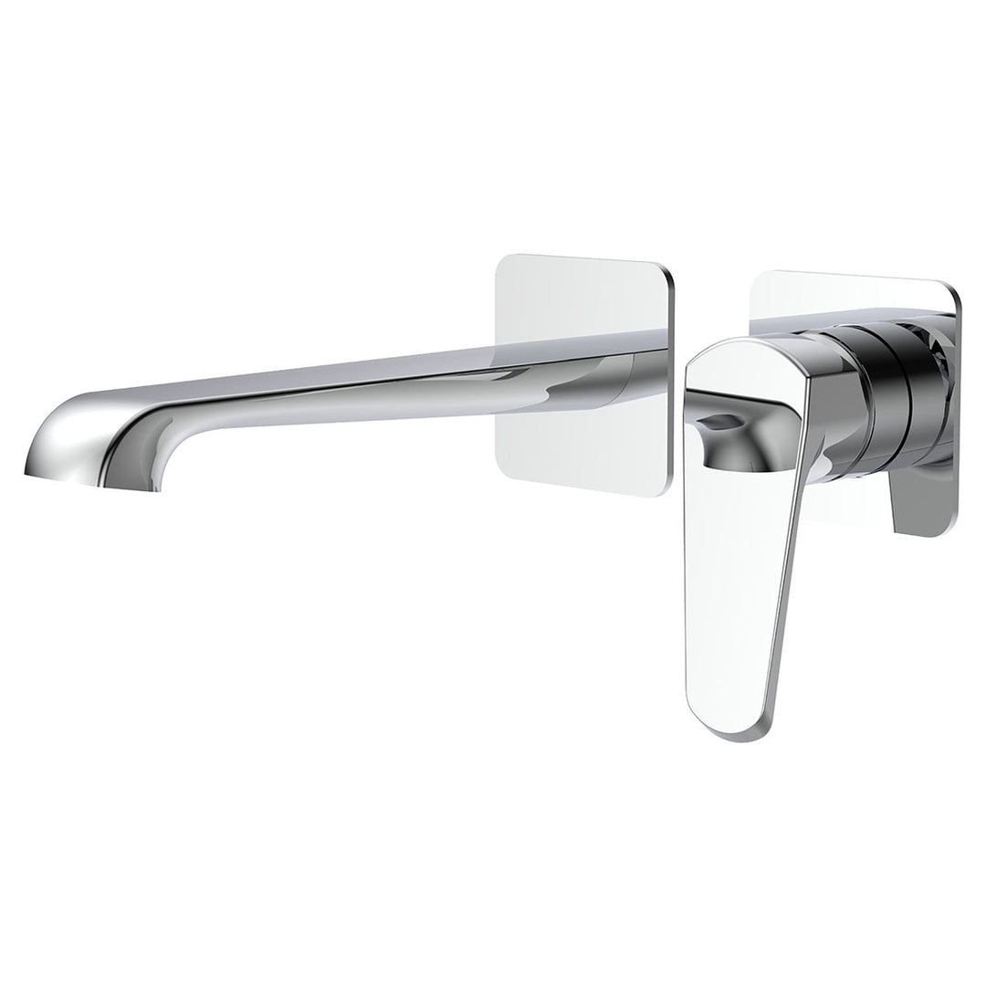 Eliseo Ricci Daytona wall mounted bath filler tap in chrome finish