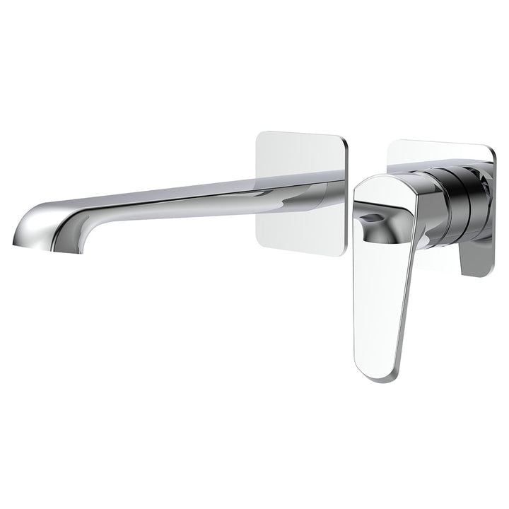 Eliseo Ricci Daytona wall mounted bath filler tap in chrome finish