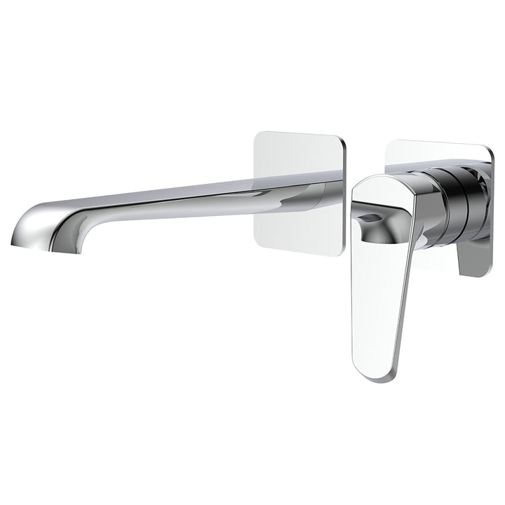 Eliseo Ricci Daytona wall mounted basin filler tap in chrome finish
