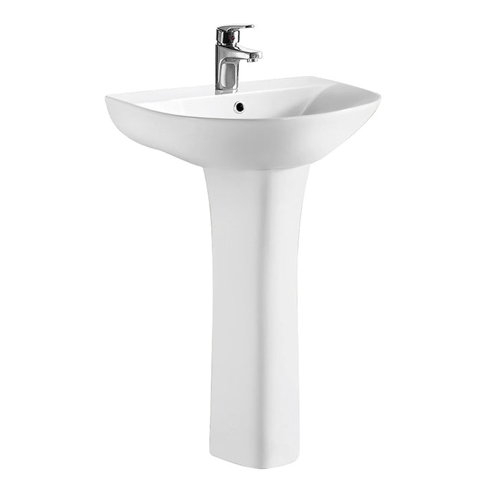 Nuie Freya 1 Tap Hole 550mm Ceramic Basin
