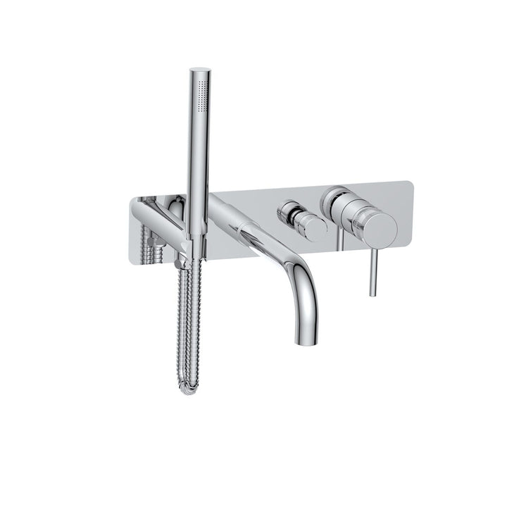 Exclusiv Wall Mounted Bath Shower Mixer - Chrome