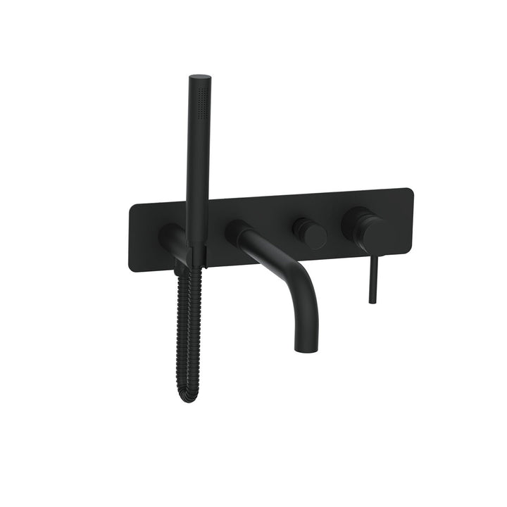 Exclusiv Wall Mounted Bath Shower Mixer - Black