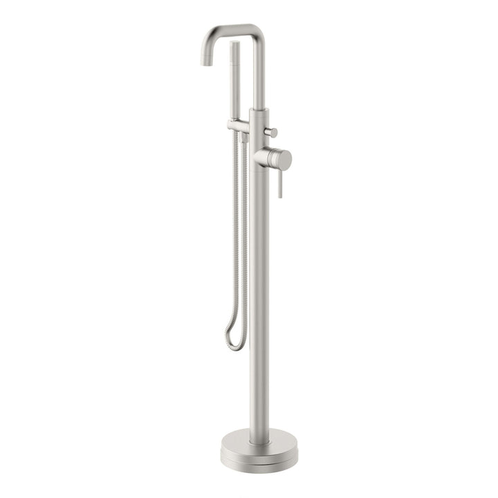 Exclusiv Freestanding Bath Shower - Brushed Nickel