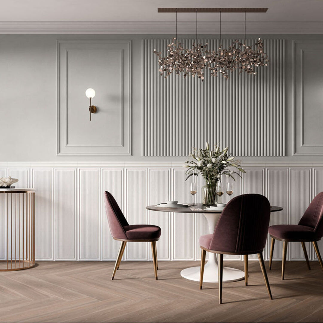 Boiseline Blanco 30 x 120cm Matt Panel Effect Wall Tile - 1.44sqm perbox