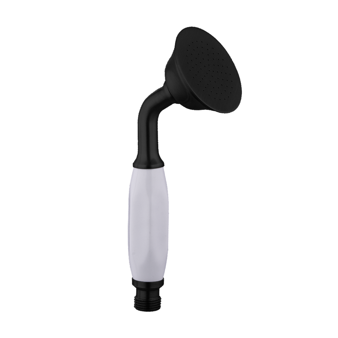 Eliseo Ricci Traditional Black Handle Shower Handset