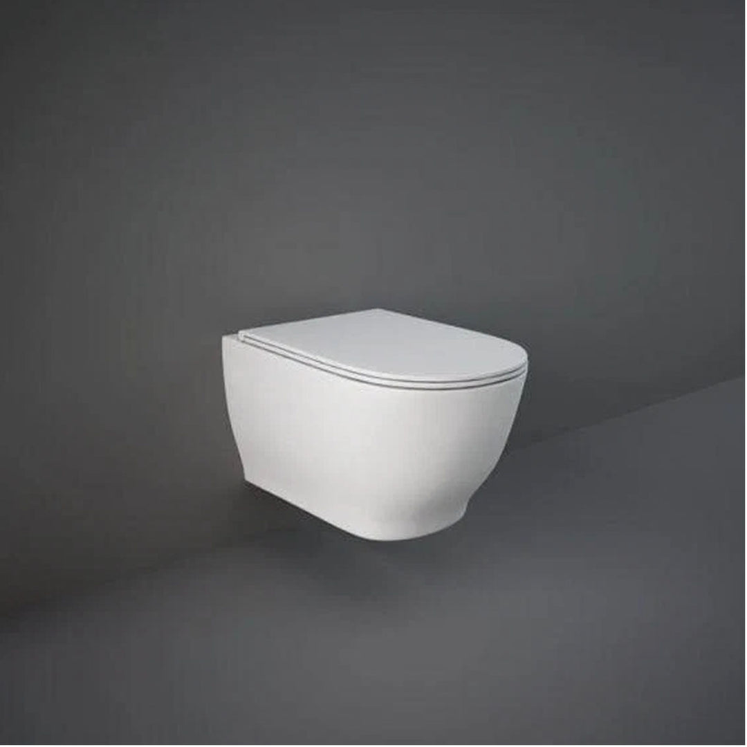 Rak Moon Wall Hung Toilet &amp; Soft Close Seat
