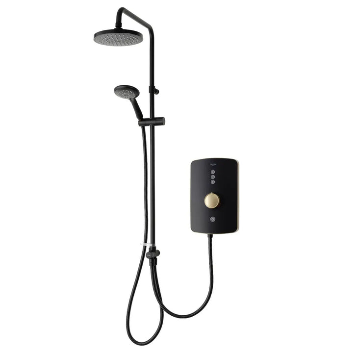 Triton Amala DuElec Electric Shower - Brushed Brass