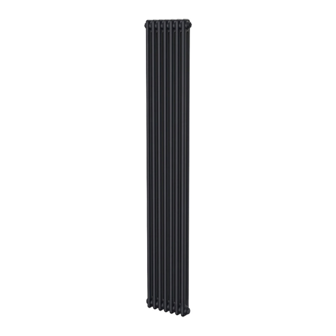 Ascari Classic 2 Column Designer Radiator 1800mm x 335mm Black