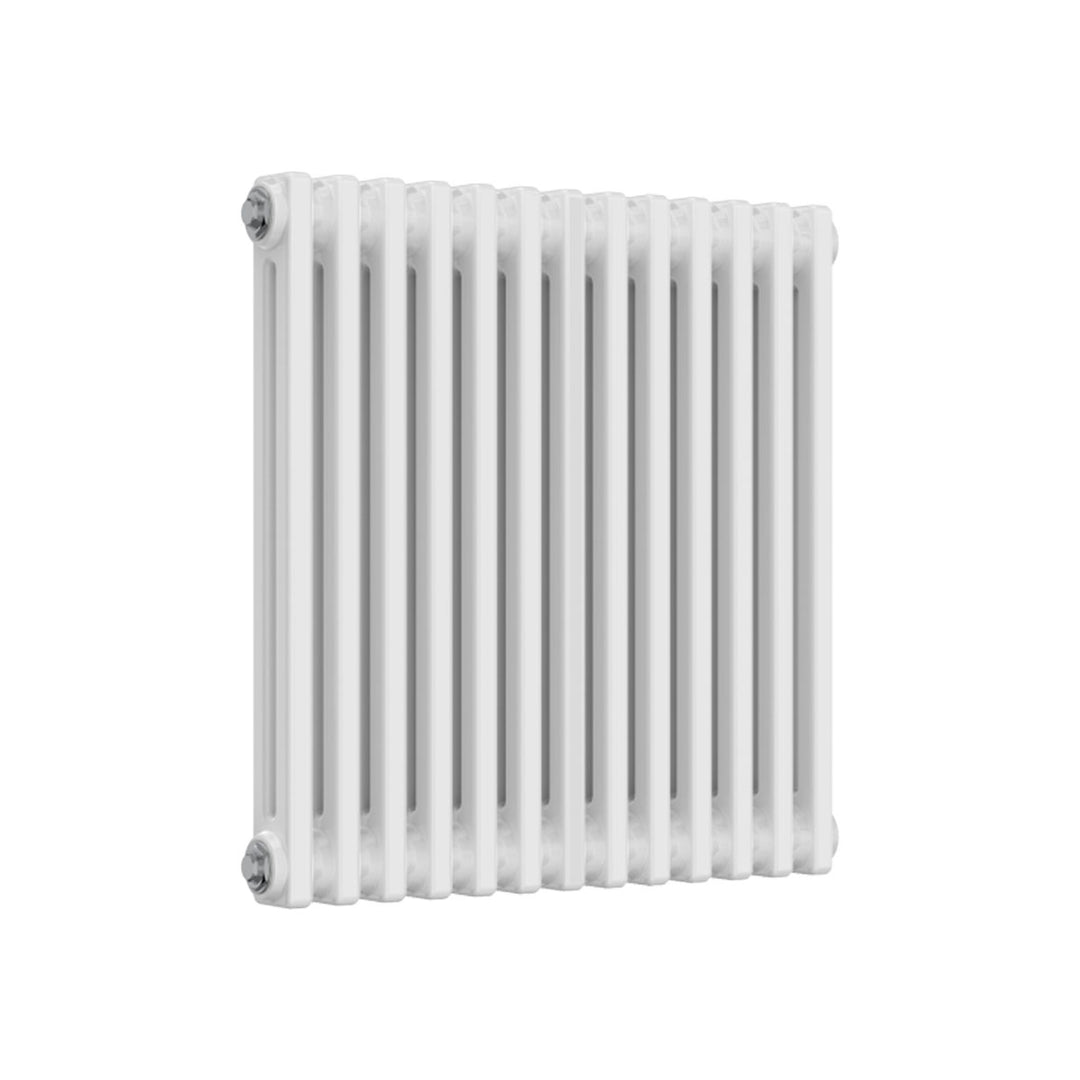 Ascari Classic 2 Column Designer Radiator 600mm x 605mm White