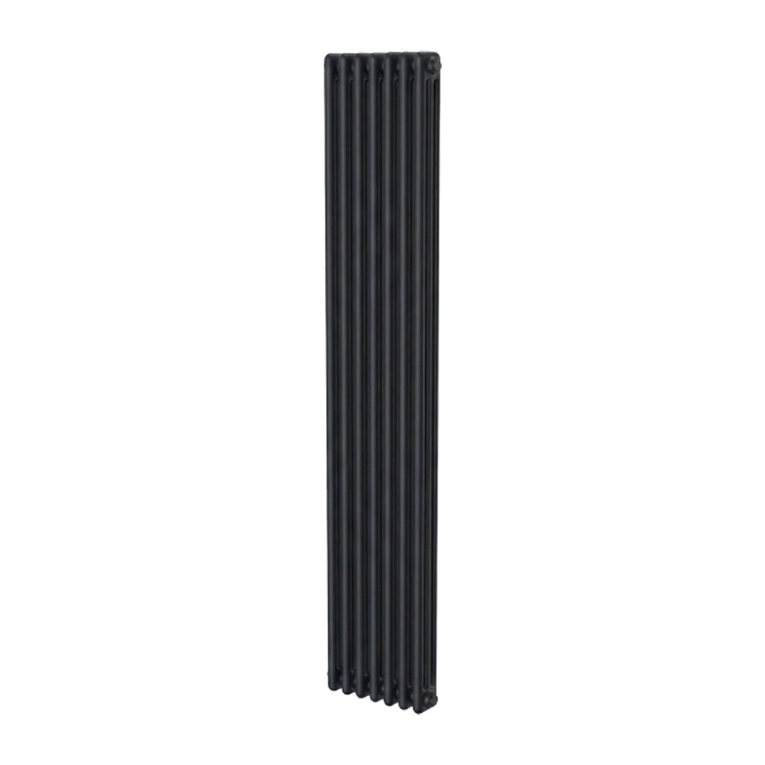 Ascari Classic 3 Column Designer Radiator 1800mm x 335mm Black