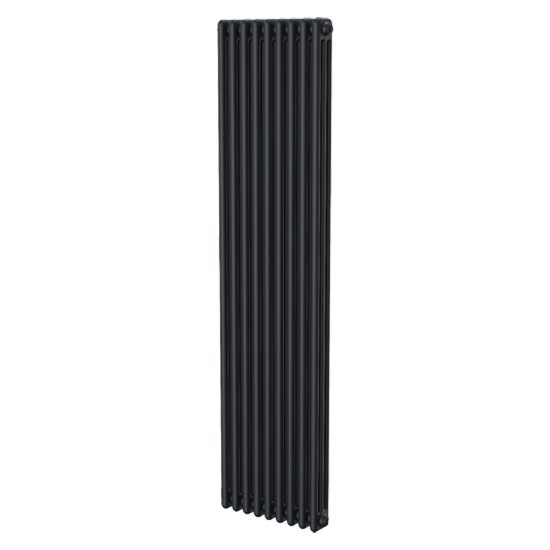 Ascari Classic 3 Column Designer Radiator 1800mm x 425mm Black